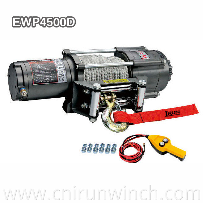 Powerful Winches 4500lbs For UTV